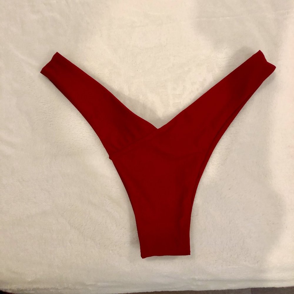 Fae Swim - VADA BOTTOMS in Red